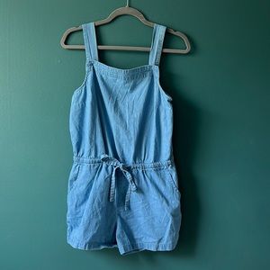 Jean Romper with pockets